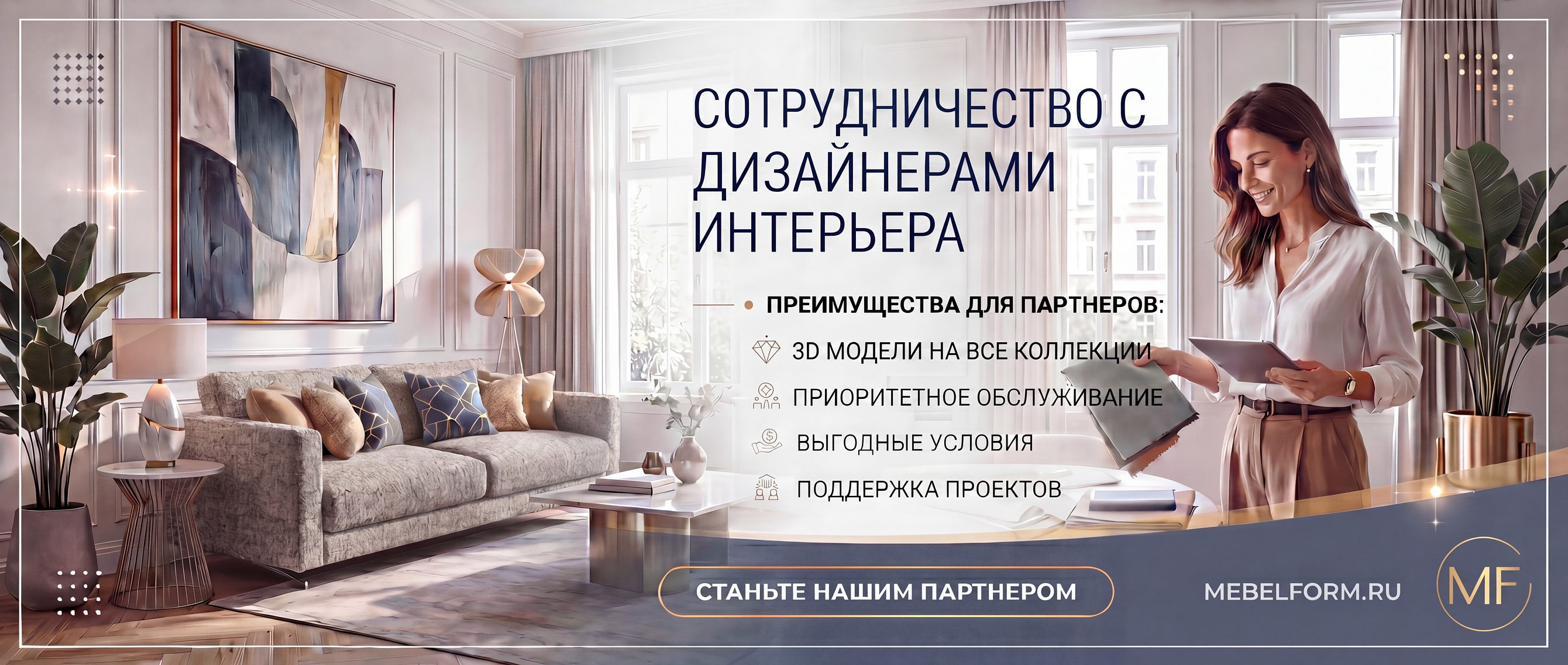 Сотрудничество с дизайнерами